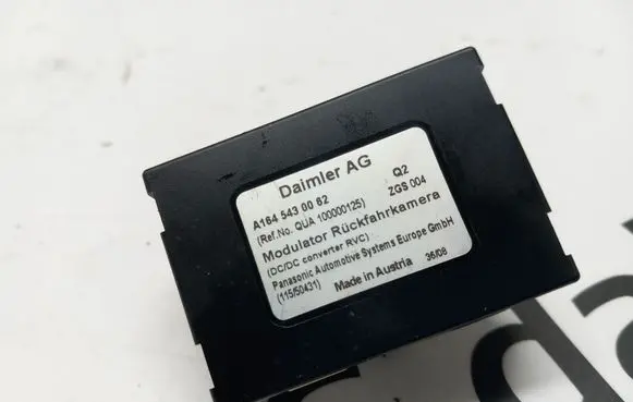 Mercedes-Benz GL X164 Camera control unit module A1645430062 1645430062
