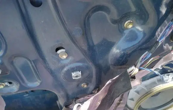 Toyota Avensis Verso Sliding door window regulator with motor