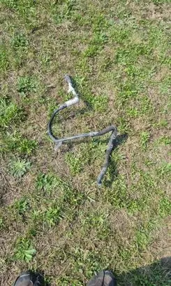 Volkswagen Touareg I Engine coolant pipe/hose 7L8121065D