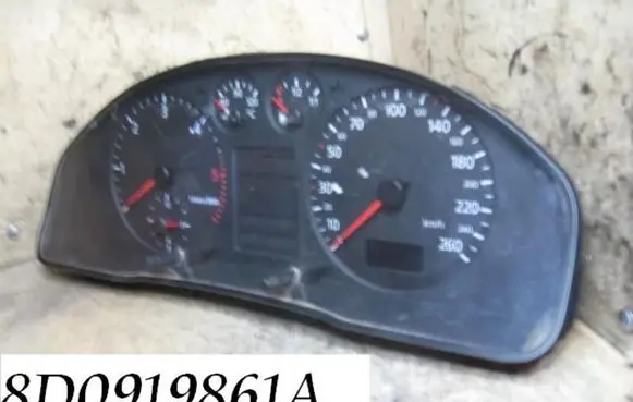 Audi A4 S4 B5 8D Speedometer (instrument cluster) 8D0919861A