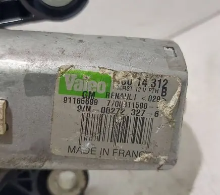 Renault Trafic II (X83) Rear window wiper motor 91165699