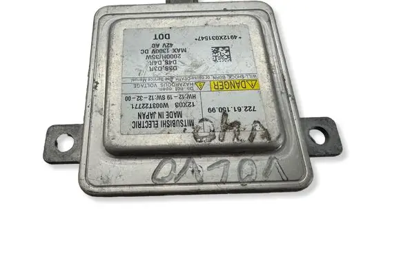 Volvo V60 Xenon control unit/module 7226115099 4912X031547 W003T22771