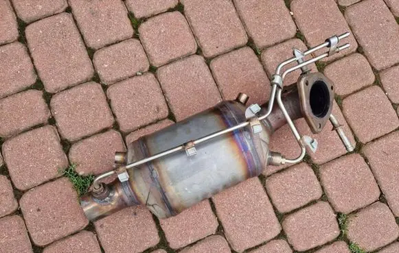 Opel Astra K Catalyst/FAP/DPF particulate filter 12682401
