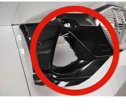 Audi e-tron Front bumper lower grill 4KE121342