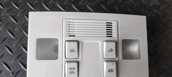 Volkswagen Golf VII Headlining lighting console trim 