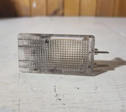 Saab 9-5 Number plate light