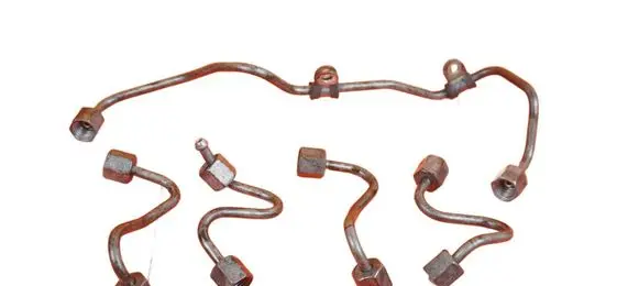 Mercedes-Benz B W246 W242 Fuel injector supply line/pipe 651901