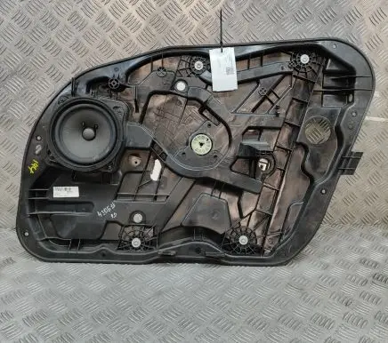 Front door window regulator with motor