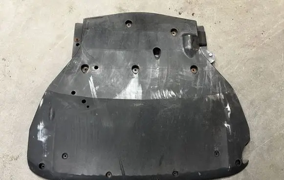 Jaguar XJ X351 Rear bumper underbody cover/under tray AW93589N836AC