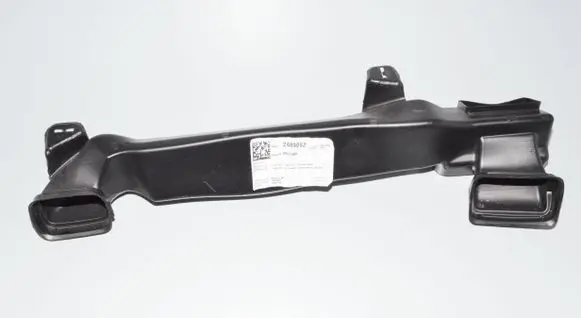 Cabin air duct channel