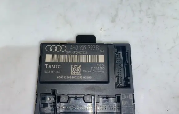 Audi A6 S6 C6 4F Door control unit/module 4F0959792B