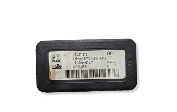 Skoda Octavia Mk2 (1Z) ESP acceleration yaw rate sensor 13257072 GE77G25R7Y 10170106313