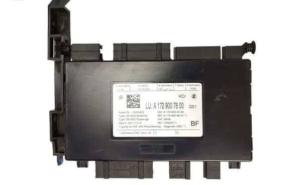 Mercedes-Benz E W212 Seat control module A1729007600 1729007600