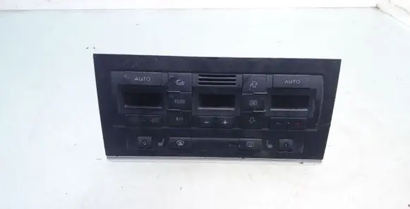 Audi A4 S4 B6 8E 8H Climate control unit 8E0858063A 8E0820043J