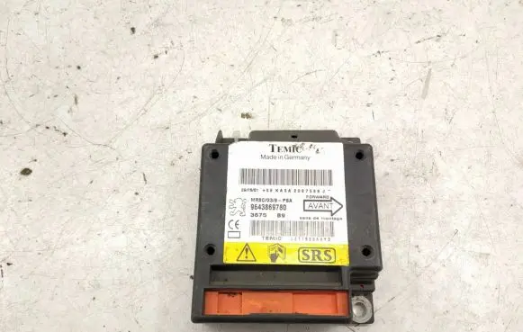 Peugeot 607 Airbag control unit/module 9643869780