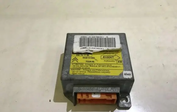 Citroen Xsara Airbag control unit/module 9638101980 550741100
