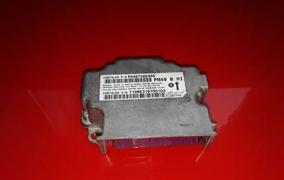 Dodge Caliber Airbag control unit/module P04672603AG T10ME319700103 PM49