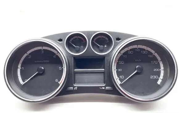 Peugeot 308 Speedometer (instrument cluster) 554001550317