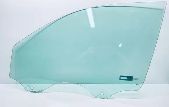 Volkswagen Touareg I Front door window glass four-door 7L0845201F