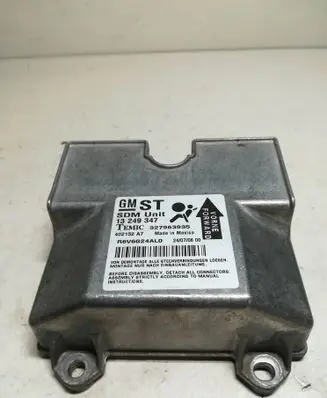 Opel Astra H Airbag control unit/module 13249347 402152A7 327963935