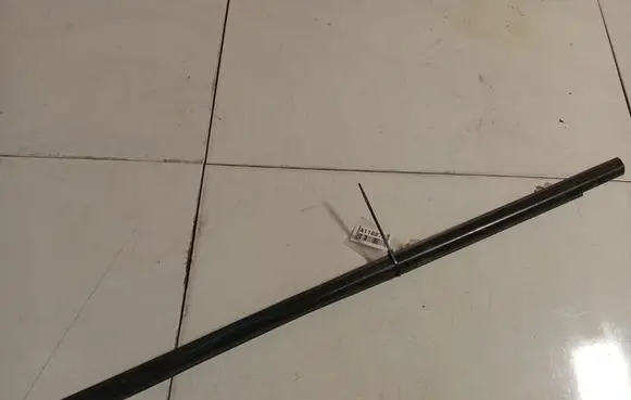 Mazda 323 Rear door glass trim molding 
