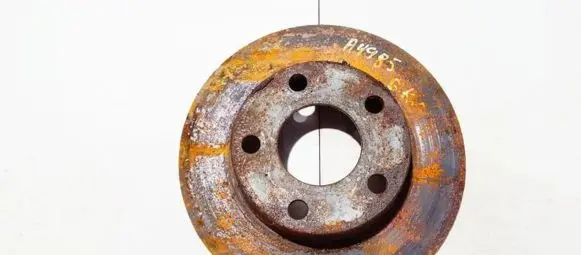 Audi A6 Allroad C5 Rear brake disc neventiliuojamas