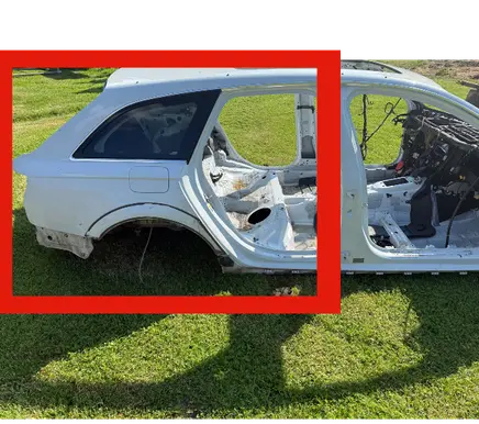 Audi A6 Allroad C7 Rear quarter panel 