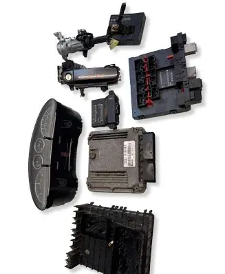 Audi A3 S3 8P Engine ECU kit and lock set 03G906016G