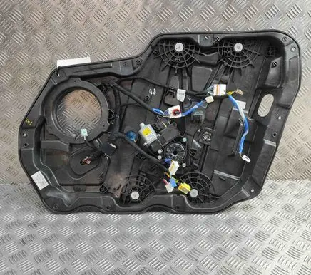 Front door window regulator with motor