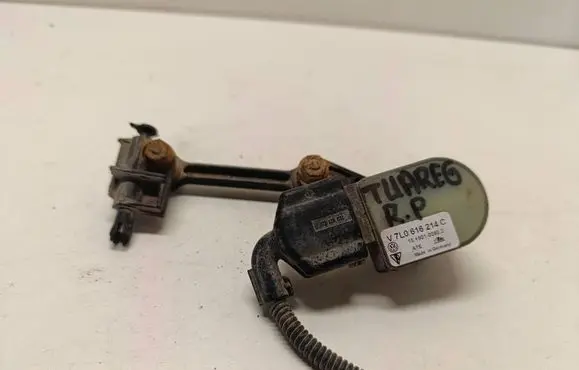 Volkswagen Touareg I Headlight/headlamp level sensor 4E0907503C