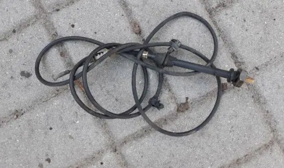 Iveco Daily 3rd gen Engine bonnet/hood lock release cable 