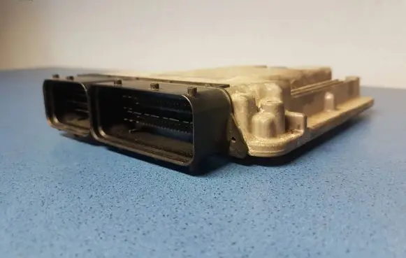 Volkswagen Touareg I Engine control unit/module 070906016BL 1039S06941 0281011859