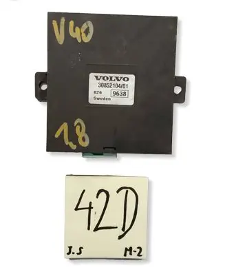 Volvo S40, V40 Other control units/modules 3085210401