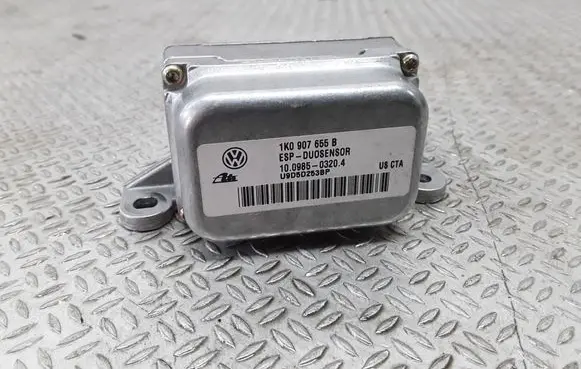 Volkswagen Golf Plus ESP acceleration yaw rate sensor 1K0907655B