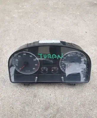 Volkswagen Touran I Speedometer (instrument cluster) 1T0920860 V1312131 VWZ7Z0C7601061