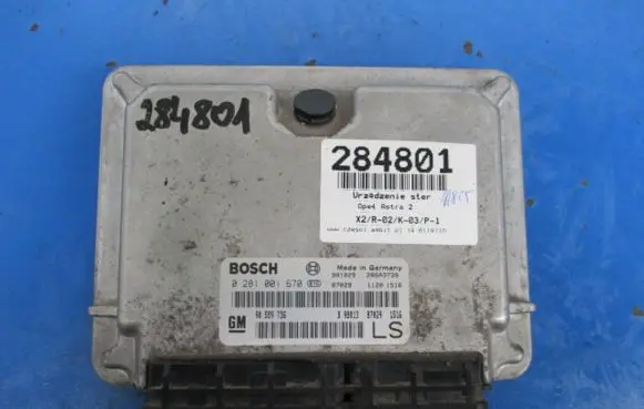 Opel Astra G Engine control unit/module ECU 90589736LS