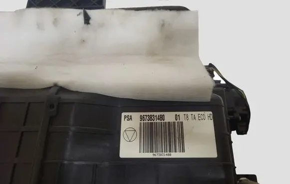 Peugeot 3008 I Interior heater climate box assembly 9673831480