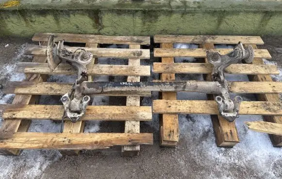 Rear axle beam