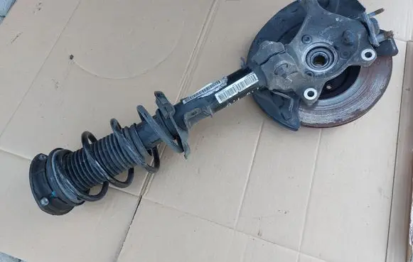 Volkswagen Tiguan Allspace Front shock absorber with coil spring 5QF413031BC 5WD407258A