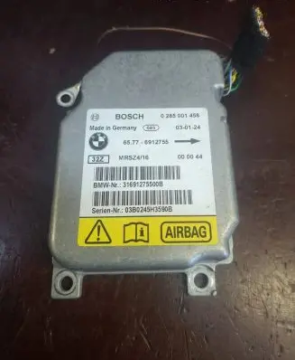 BMW X5 E53 Airbag control unit/module 6912755 31691275500B 0285001458