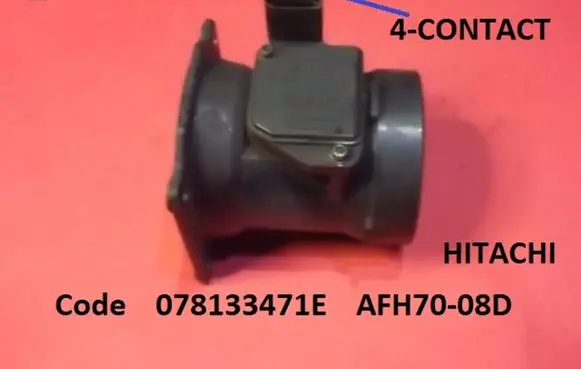 Audi A4 S4 B5 8D Mass air flow meter 078133471E AFH7008D