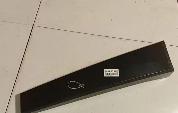 Citroen C4 Grand Picasso Rear door glass trim molding 9659037480