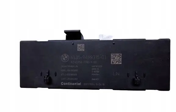 BMW X5 G05 Tailgate/trunk control unit/module 9498315
