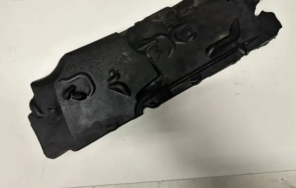 Heat shield in engine bay