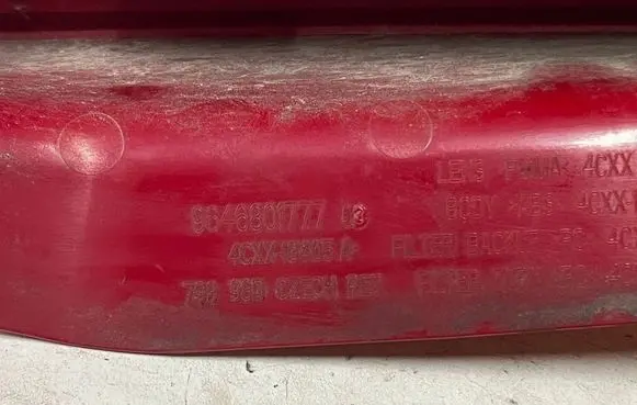 Citroen C4 I Rear/tail lights 9646801777 4CXX13405A