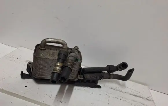 BMW 5 E60 E61 Power steering radiator 7534896