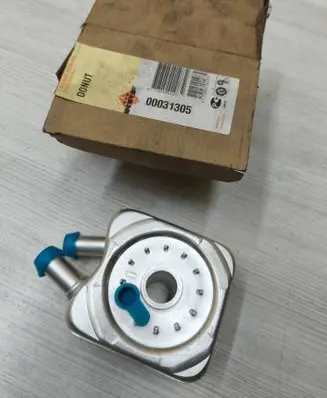 Engine oil radiator