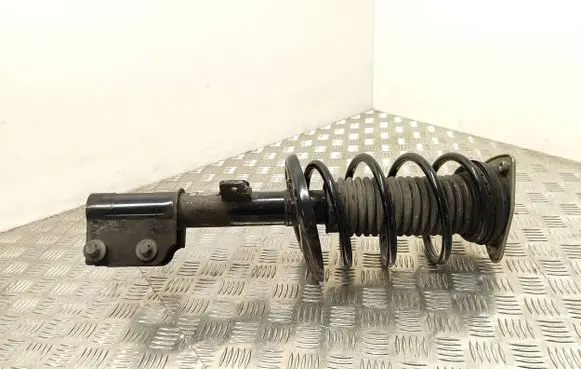 Front shock absorber with coil spring