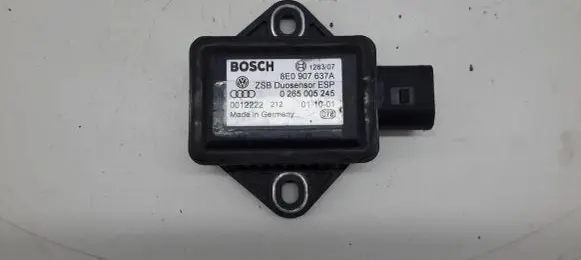Audi A4 S4 B6 8E 8H ESP acceleration yaw rate sensor 8E0907637A 0265005245
