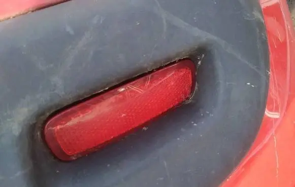 Citroen C1 Rear tail light reflector 